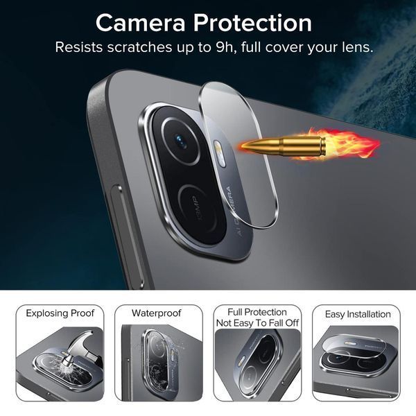 Защитное стекло на камеру для Xiaomi Pad 5 / Xiaomi Pad 5 Pro (11") 090124 фото