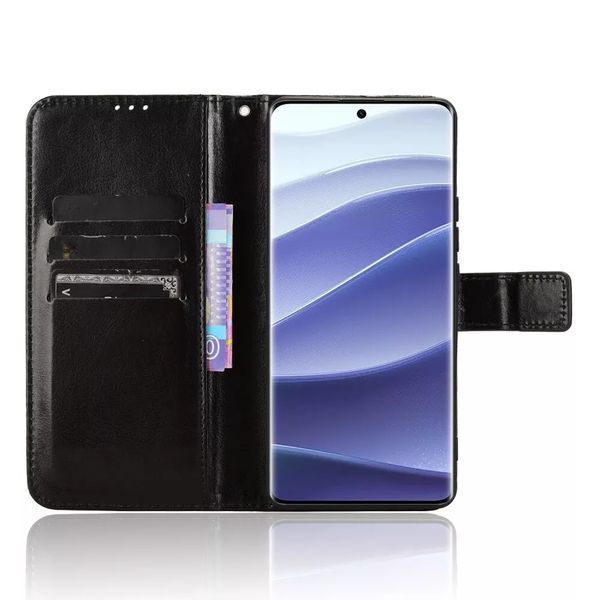 Чохол книжка Book case для Xiaomi Redmi Note 14 Pro Plus (5G) / чорний 097902 фото