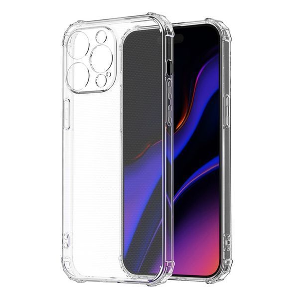 Чохол накладка WXD для iPhone 15 Pro Max (закрита камера) / прозорий 093768 фото