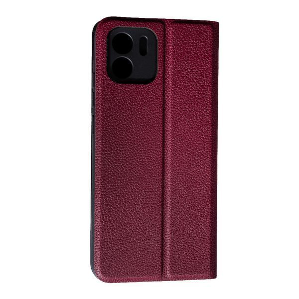 Чохол книжка Fibra case на Xiaomi Redmi A2 бордовий 094431 фото