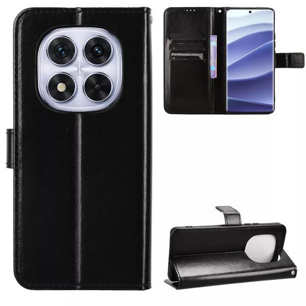 Чохол книжка Book case для Xiaomi Redmi Note 14 Pro Plus (5G) / чорний 097902 фото
