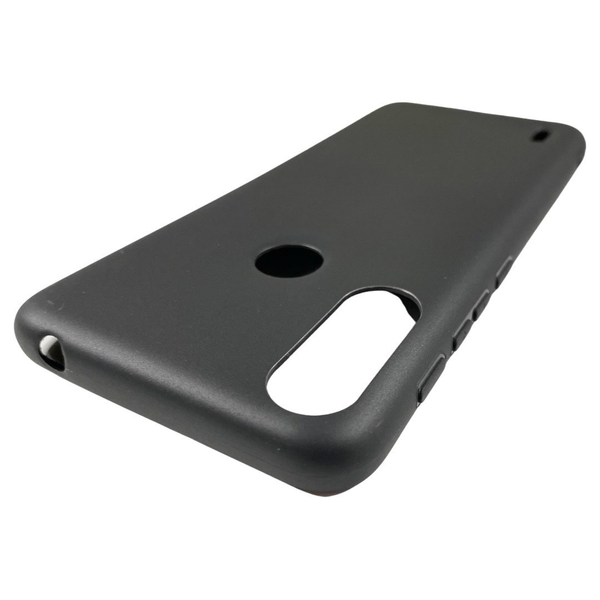 TPU чехол Tokyo для Motorola E7 Power (на моторола е7 повер) черный 84625 фото