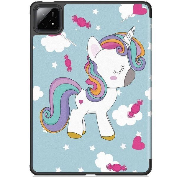 Чехол книжка Crazy Horse на Xiaomi Pad 7 (11.2") / pony 098091 фото