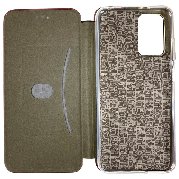 Чохол книжка Elegant book для Xiaomi Redmi 10 / бордовий 084519 фото