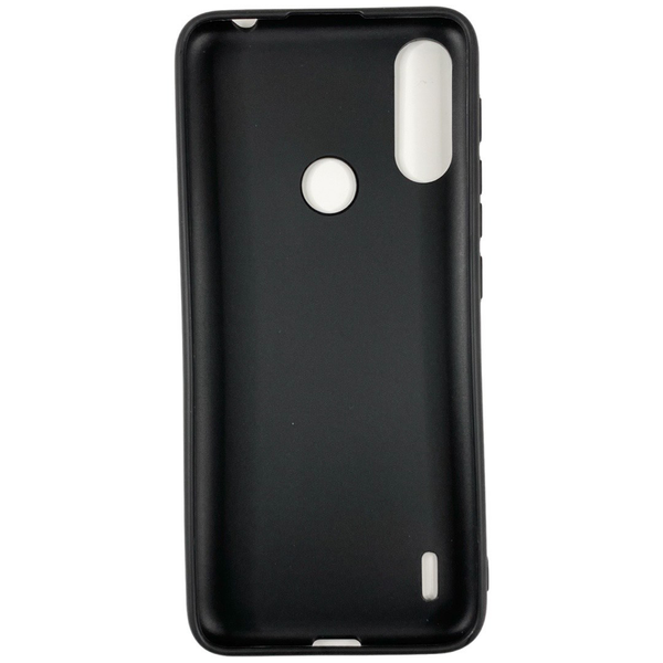 TPU чехол Tokyo для Motorola E7 Power (на моторола е7 повер) черный 84625 фото