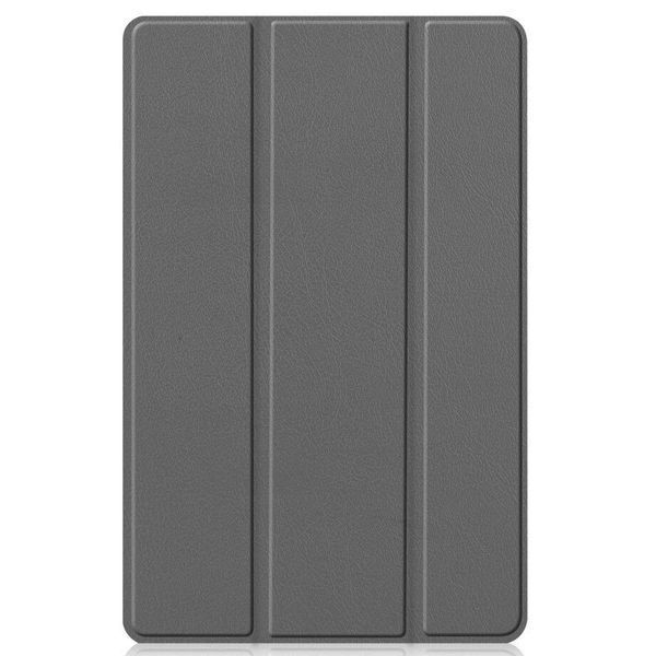 Шкіряний чохол книжка Crazy Horse для Realme Pad (10.4") / сірий 093987 фото