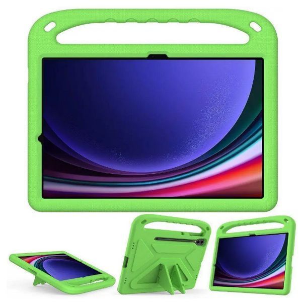 Чехол Kids Case Tablet на Samsung Galaxy Tab S8 Plus / Tab S7 FE (12.4") / зеленый 202964 фото
