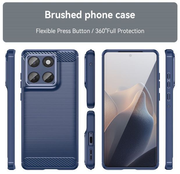 TPU чохол накладка Urban для Motorola Edge 60 / синій 203311 фото