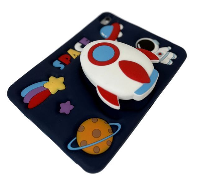 Чохол Happy Case на планшет Apple&nbsp;iPad 10.9" 2022 (10th Gen) / Space Rocket (з ремінцем) 099281 фото
