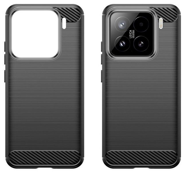TPU чехол накладка Urban для Xiaomi 15 / черный 202912 фото