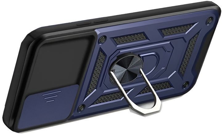 PC + TPU чохол Camshield armor для Xiaomi Redmi Note 13 Pro Plus (5G) / синій 097133 фото