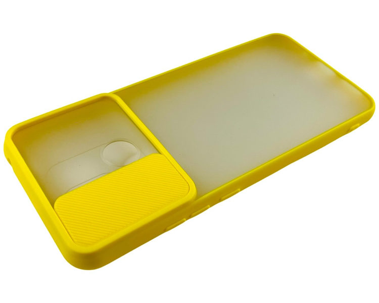 Чохол для TOTU Slide Camera для Xiaomi Redmi 10C (редмі 10ц) жовтий 085792 фото