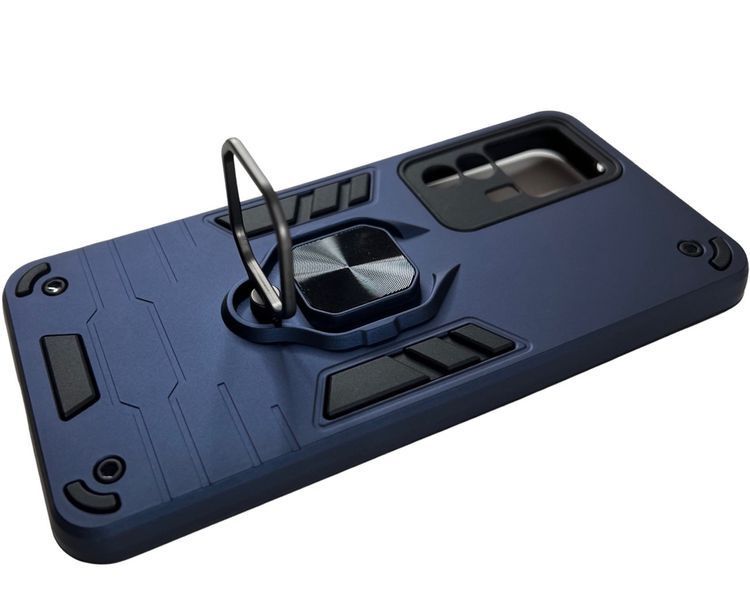 PC + TPU чехол New Armor для Xiaomi 12T Pro (на сяоми 12т про) синий 087882 фото
