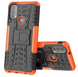 PC + TPU чехол Armor на Motorola E40 оранжевый 89502 фото 4