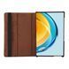 Кожаный чехол книжка 360 для Lenovo Tab 2025 (10.1") / малиновый 100826 фото 7