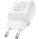 СЗУ Hoco N5 Home Charger Favor dual port PD20W+QC3.0 charger білий 90350 фото 3