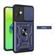 PC + TPU чехол Camshield armor для Tecno Camon 19 Neo / синий 089250 фото 1