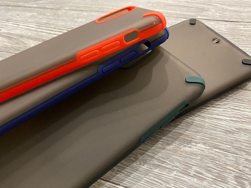 TPU чехол накладка Matte Case (TPU) для Apple iPhone 11 Pro Max (4 цвета) 081107 фото