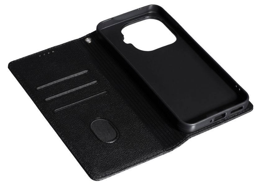 Чохол книжка Deluxe на Xiaomi 15T Pro / чорний 204252 фото