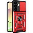 PC + TPU чехол Camshield armor для Samsung Galaxy S24 Plus / красный