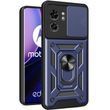 PC + TPU чохол Camshield armor для Motorola Edge 40 синій 091205 фото