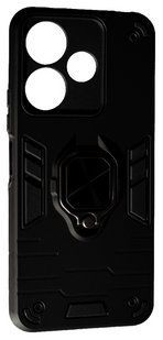 PC + TPU чехол New Transformer для Xiaomi Redmi 13 (4G) / черный 200301 фото