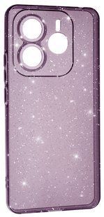 Чохол силіконовий Clear Shine на Xiaomi Redmi Note 14 (5G) / фіолетовий 202358 фото