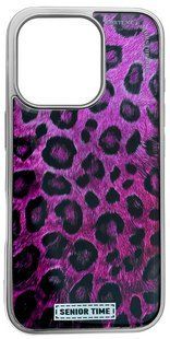 TPU чохол Leopard Case для iPhone 16 Pro / violet 202111 фото