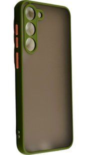 TPU чохол накладка Matte Color Case для Samsung Galaxy S23 світло-зелений 092162 фото