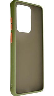 TPU чехол накладка Matte Color Case для Samsung Galaxy S20 Ultra светло-зеленый 092212 фото