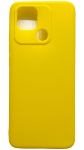 Чохол силіконовий Candy для Xiaomi Poco C40 (на поко цей40) жовтий 086132 фото