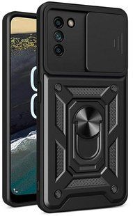 PC + TPU чохол Camshield armor для Nokia G21 / чорний 90550 фото