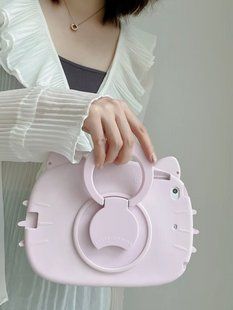Чехол Happy Case на планшет Lenovo Tab K11 2024 (11") / Cat pink (с ремешком) 098447 фото