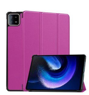 Чехол книжка Crazy Horse на Xiaomi Mi Pad 6 (11") / фиолетовый 091155 фото