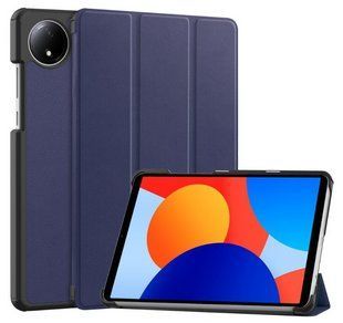 Чехол книжка Crazy Horse на Xiaomi Redmi Pad SE (8.7") 2024 / синий 200500 фото