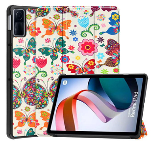 Чохол книжка Crazy Horse на Xiaomi Redmi Pad (10.61") / метелики 090251 фото