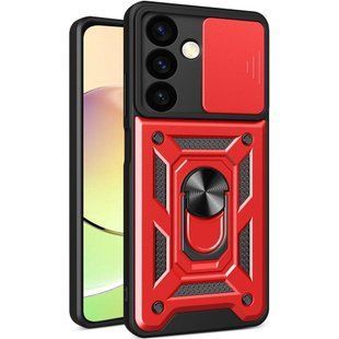 PC + TPU чехол Camshield armor для Samsung Galaxy S24 Plus / красный 094578 фото