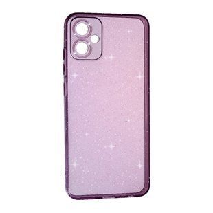 Чехол силиконовый Clear Shine для Samsung Galaxy A05 / фиолетовый 096757 фото