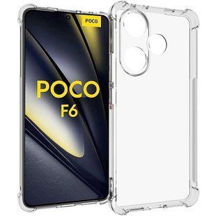 Чехол накладка WXD для Poco F6 / прозрачный 097406 фото