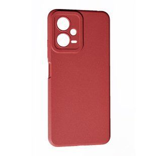 TPU чохол Case Smitt накладка бампер для Poco X5 5G бордовий 087984 фото