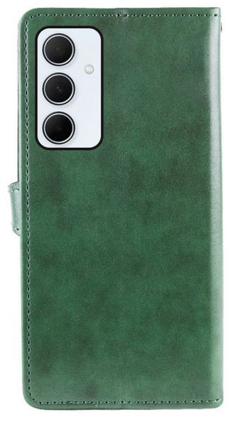 Кожаный чехол книжка Galant Book для Samsung Galaxy A16 (5G) / зеленый 201209 фото