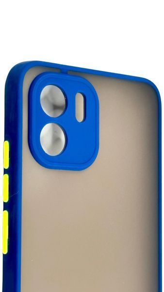 TPU чехол накладка Matte Color Case для Xiaomi Redmi A2 синий 092062 фото