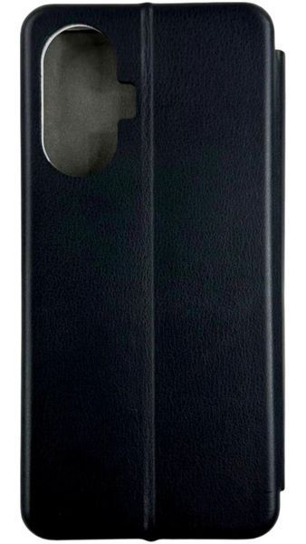 Шкіряний чохол-книжка Elegant на Realme C55 / чорний 091962 фото