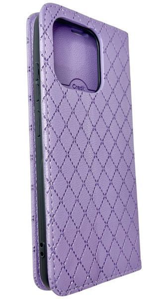 Чохол книжка Deluxe book для Xiaomi Redmi 12C (наредмі 12ц) фіолетовий 088218 фото