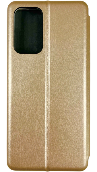 Шкіряний чохол-книжка Elegant на Samsung Galaxy A33 (5G) / золотистий 085404 фото