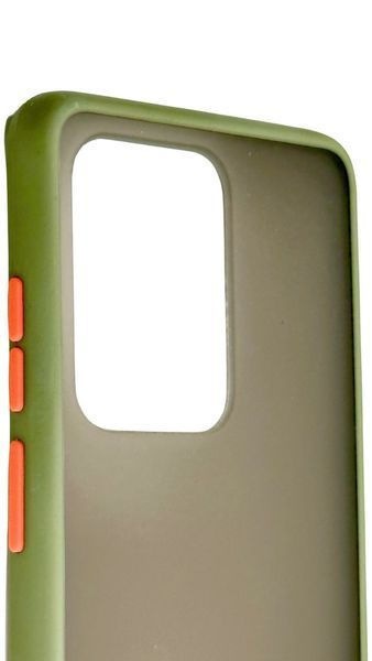 TPU чехол накладка Matte Color Case для Samsung Galaxy S20 Ultra светло-зеленый 092212 фото