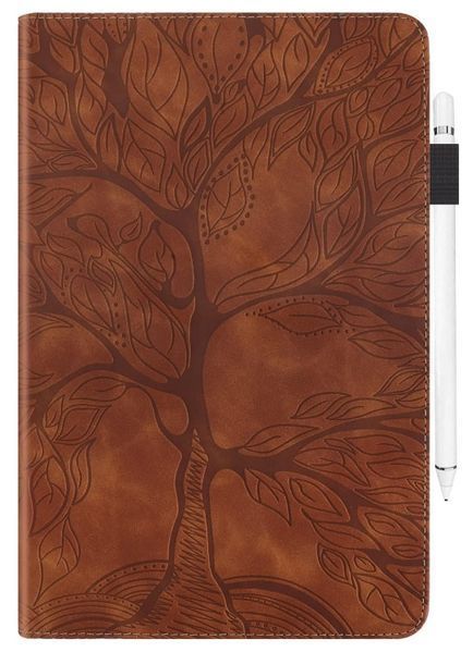 Чохол книжка Wood Book на планшет Xiaomi Redmi Pad SE (8.7") / коричневий 200875 фото