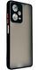 TPU чохол накладка Matte Color Case для Xiaomi Redmi Note 12 Pro 5G чорний 092012 фото 1