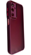TPU чохол Luxury Metal Lens на Samsung Galaxy A24 бордовий 088451 фото 2