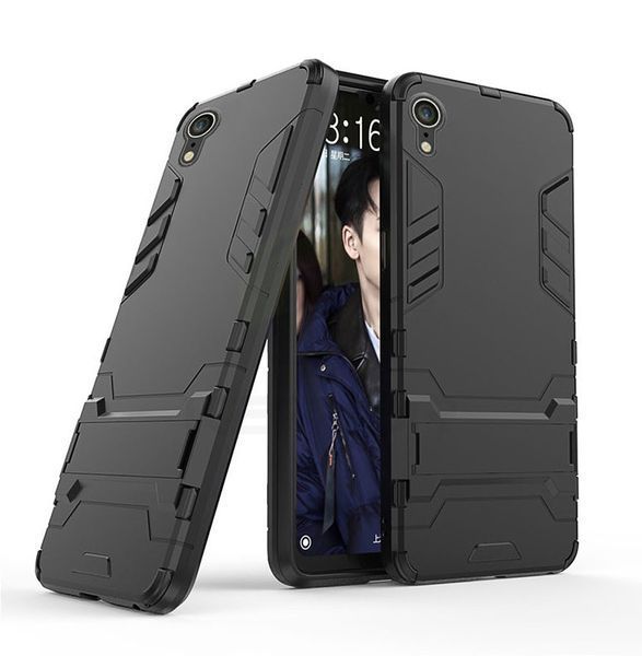PC + TPU чохол Metal armor для iPhone XR 052507 фото